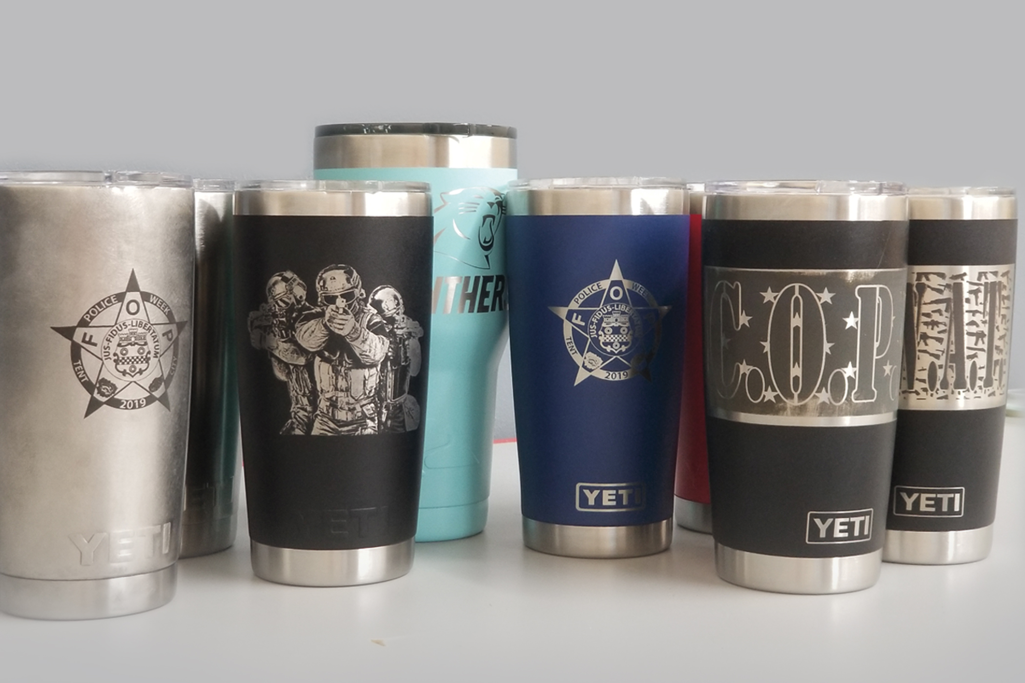 Custom Engraved Yeti Mugs 20 oz - Creative Laser Solutions
