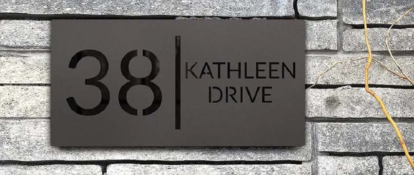 Laser Engraving Signage